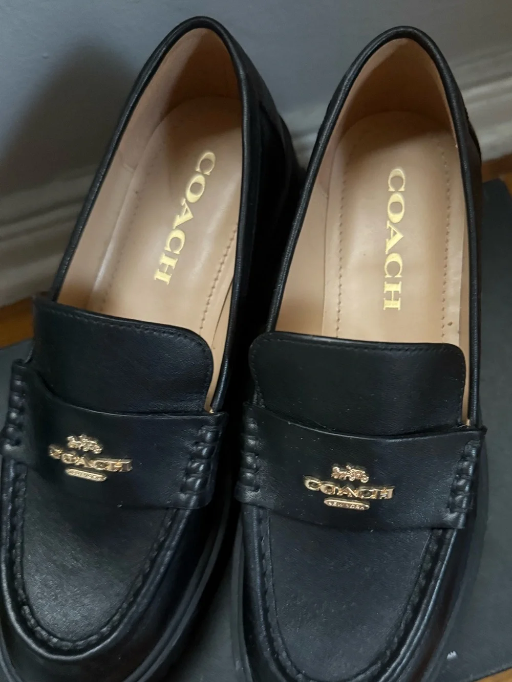 Coach Platform Loafers